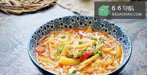 简单易学的土豆西红柿汤面的家常做法