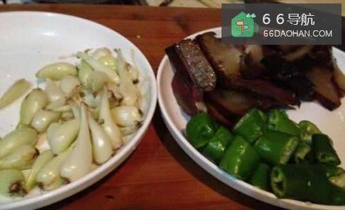 【茭头炒腊肉】简单做法