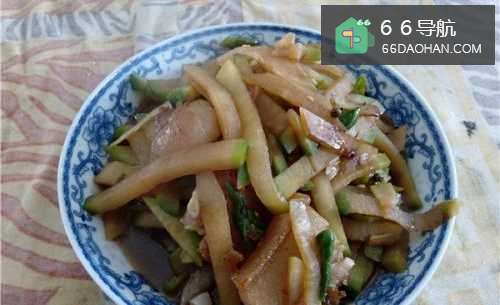 家常炒萝卜丝(条)