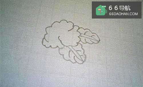 简笔画花菜可以这样画