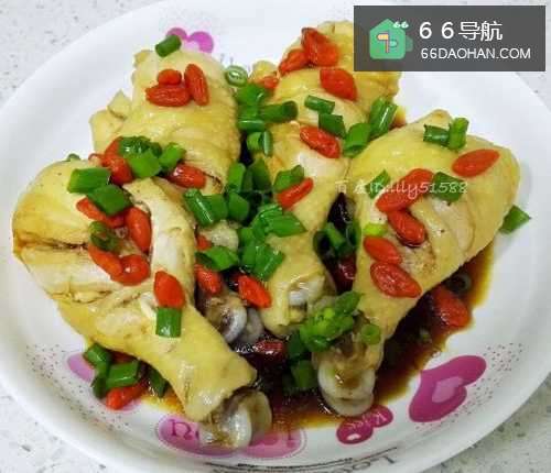 清蒸鸡腿的家常做法