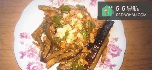 蒜香肉末茄子的家常做法
