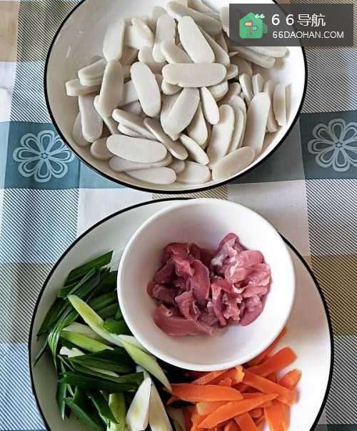 【家常炒年糕】简单做法