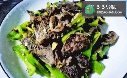 青椒牛肉的做法