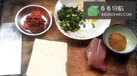 麻婆豆腐的制作