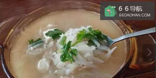 葱香萝卜丝豆腐汤的做法步骤