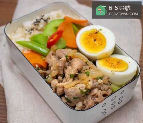 洋葱炒肉便当