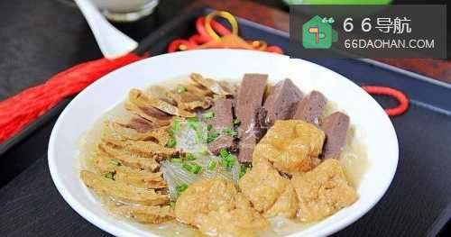 鸭血粉丝汤 地道小吃