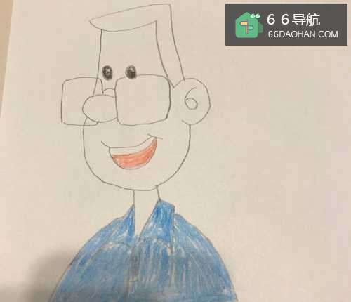 小头爸爸怎么画呢