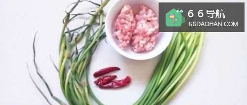 简单易做的下饭菜-肉沫蒜苔