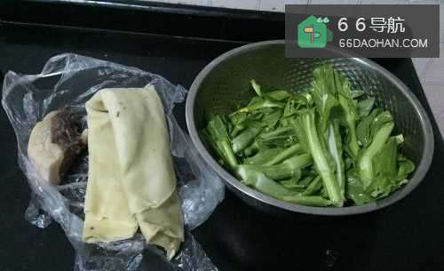 湖北风味小吃-腊肉豆丝