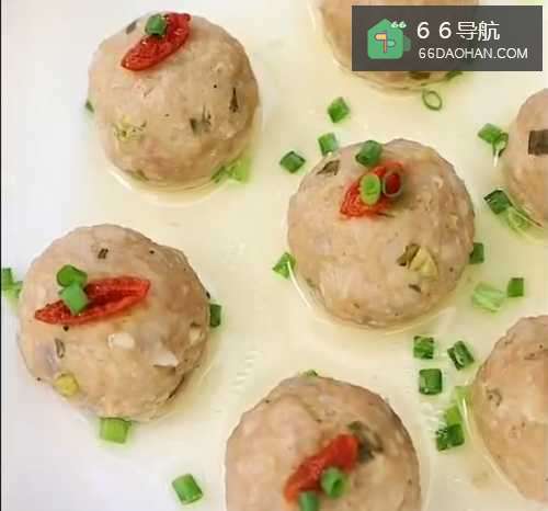 清蒸肉丸子的家常做法