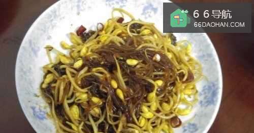 家常菜之豆芽炒粉丝的做法