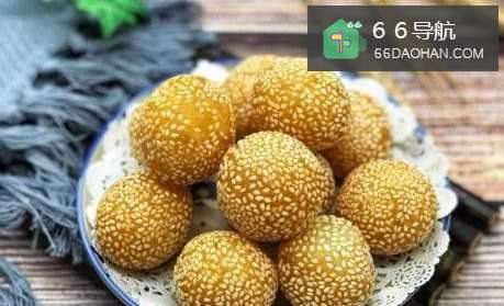 炸麻团空心酥脆