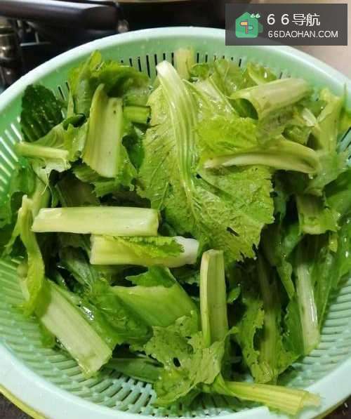 【腊肉炒芥菜】简单做法