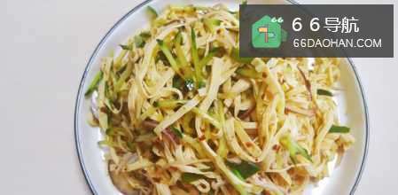 黄瓜豆皮凉拌菜