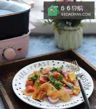 教你怎么样做烤冷面