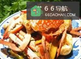 姜葱炒花蟹的做法!