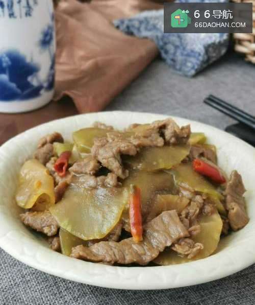 莴笋牛肉片的做法