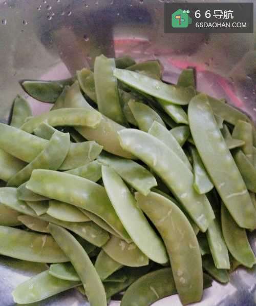 家常菜素炒荷兰豆