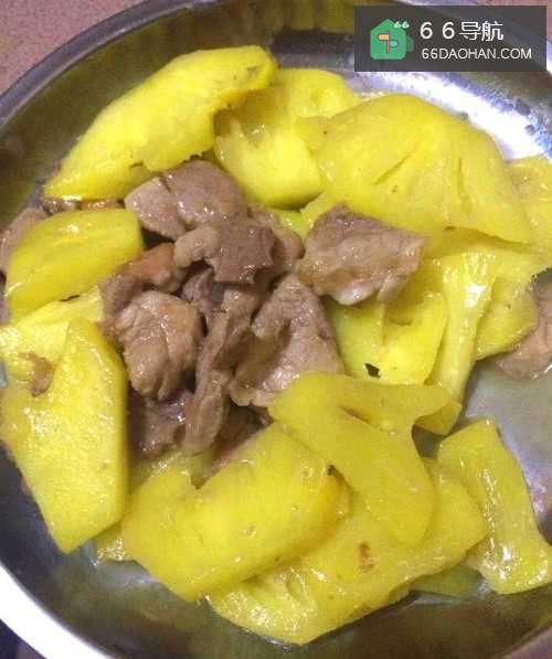 菠萝肉片饭做法