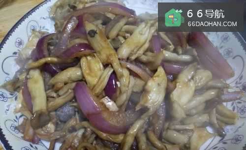 家常菜之洋葱炒蘑菇