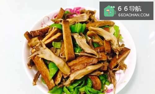 青椒鸭舌炒香干的做法——小白学做菜!