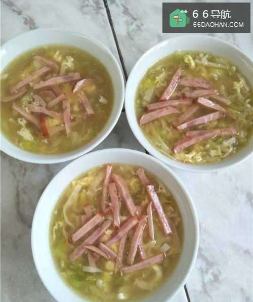 家常饼丝汤怎么做