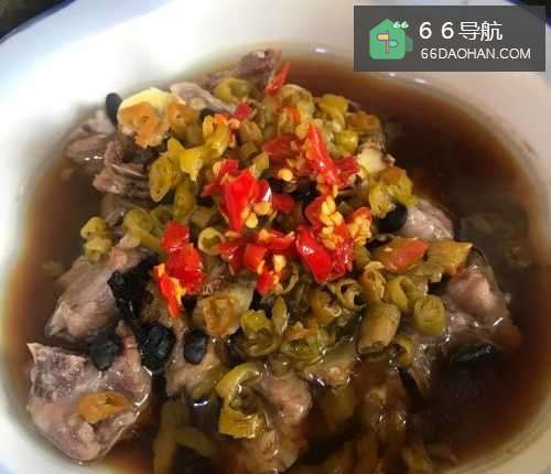 酸辣椒蒸排骨
