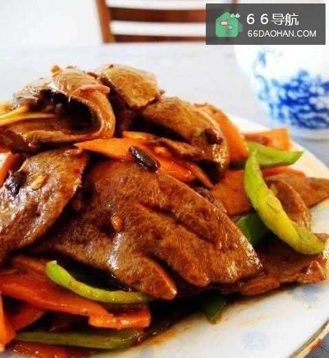 爆炒猪肝的做法