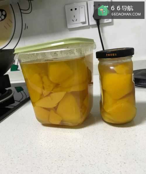 自制美味黄桃罐头