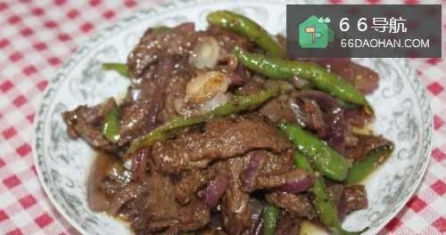 孜然牛肉的做法