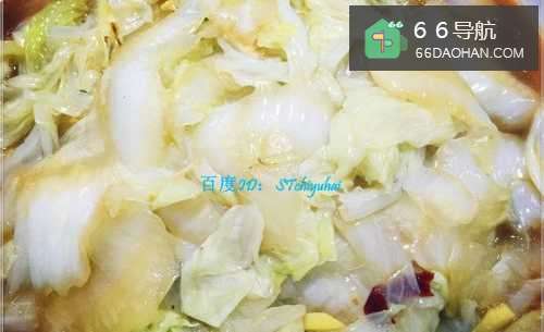 家常菜系醋溜白菜