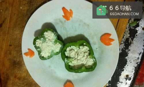 椒花豆腐~~~素拌酸甜