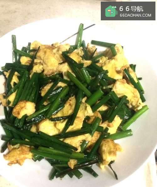 韭菜苗炒鸡蛋的好吃做法