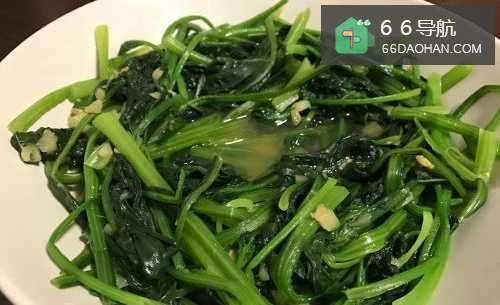 姜汁菠菜的家常做法