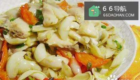 爽滑营养的家常菜-百合鱼片