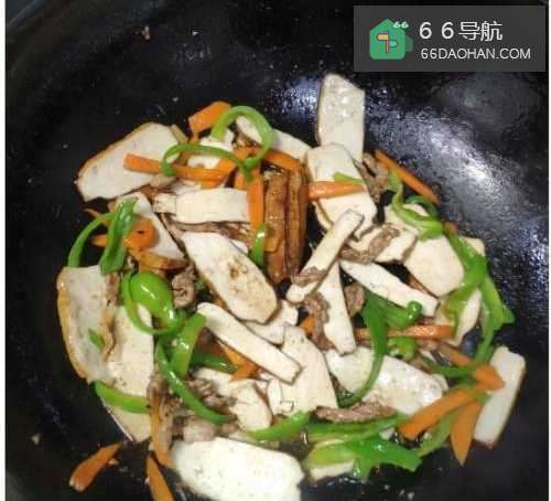 香干炒肉丝的家常做法