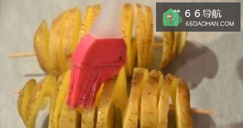 街边小吃 旋风土豆