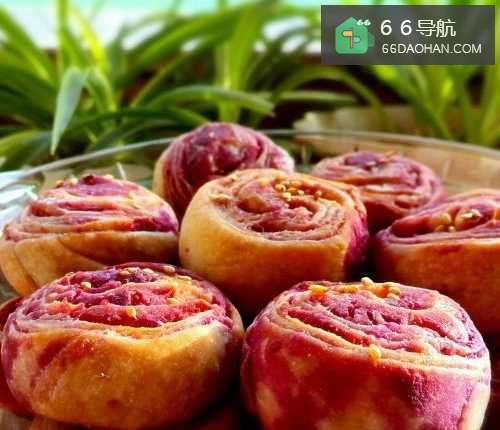 紫薯酥皮饼的做法