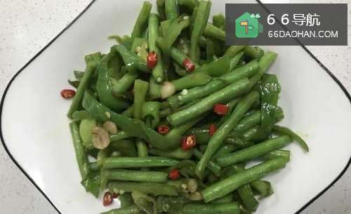 蒜香青椒炒豆角怎样做