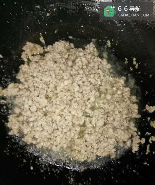 简单的肉末青椒炒花菜的做法