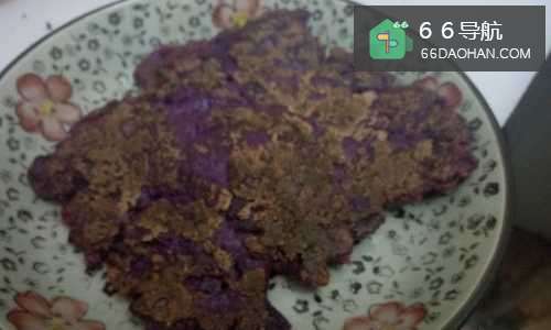 紫薯怎样做之紫薯饼