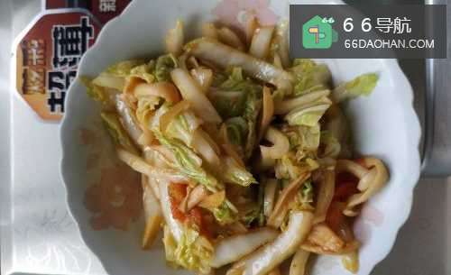 家常菜--炒白菜
