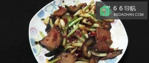 家常菜&荞头干椒炒腊肉