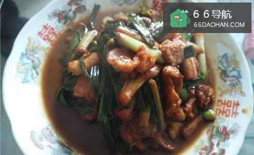 家常菜大蒜炒肉