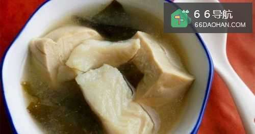 私房食谱：冻豆腐鱼肉味噌汤