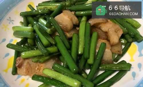 蒜苔炒五花肉怎样做？