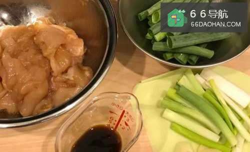 怎么做出家常菜系列之葱爆鸡片