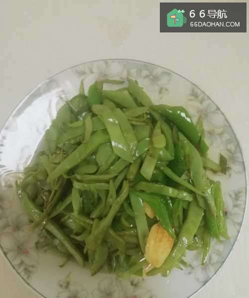 清炒扁豆丝的做法